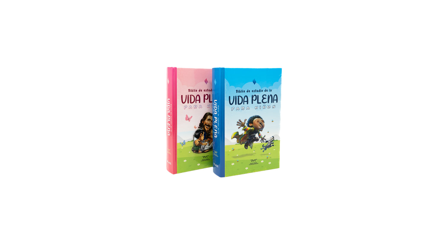 Spanish RVC FireBible for Kids (Biblia de poder para niños) - Blue