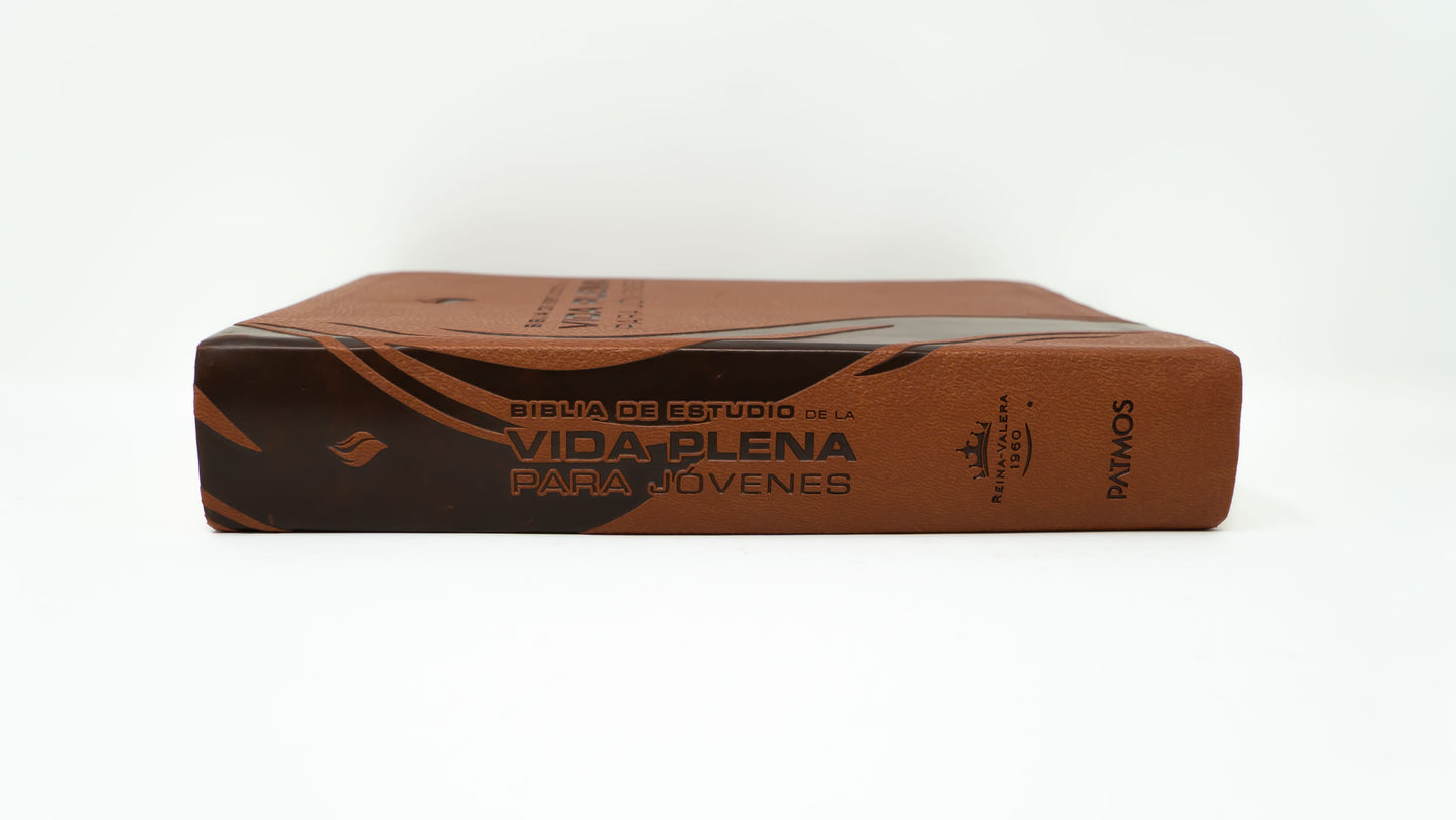 Spanish RVR 1960 Student (Biblia de estudio de la vida plena para jóvenes, marrón) - Brown