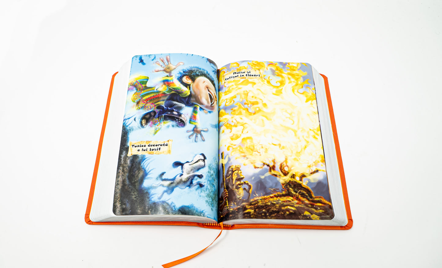 Romanian FireBible for Kids Orange
