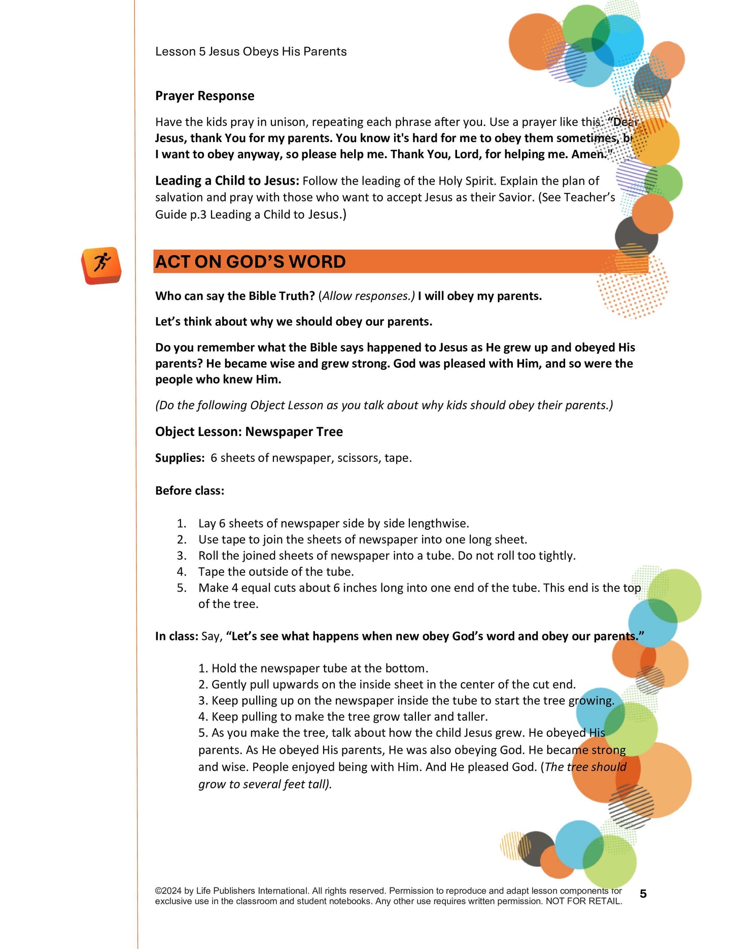 Life's Kids Lessons - Jesus is the Son of God