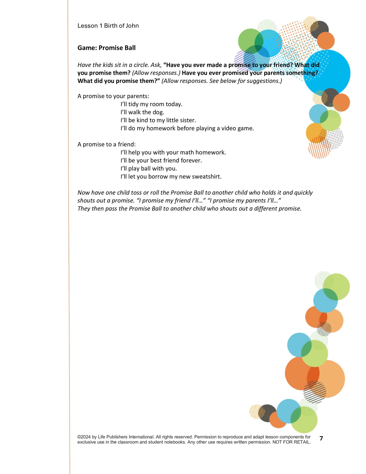 Life's Kids Lessons - Jesus is the Son of God