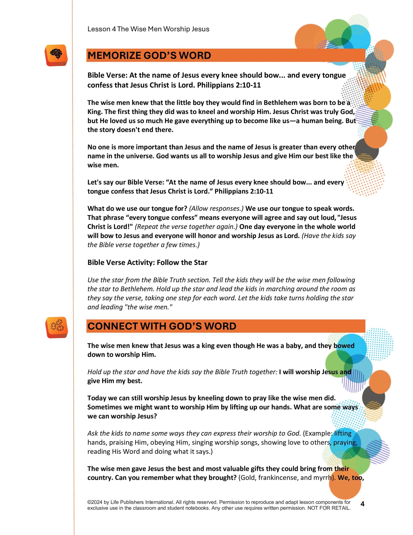 Life's Kids Lessons - Jesus is the Son of God