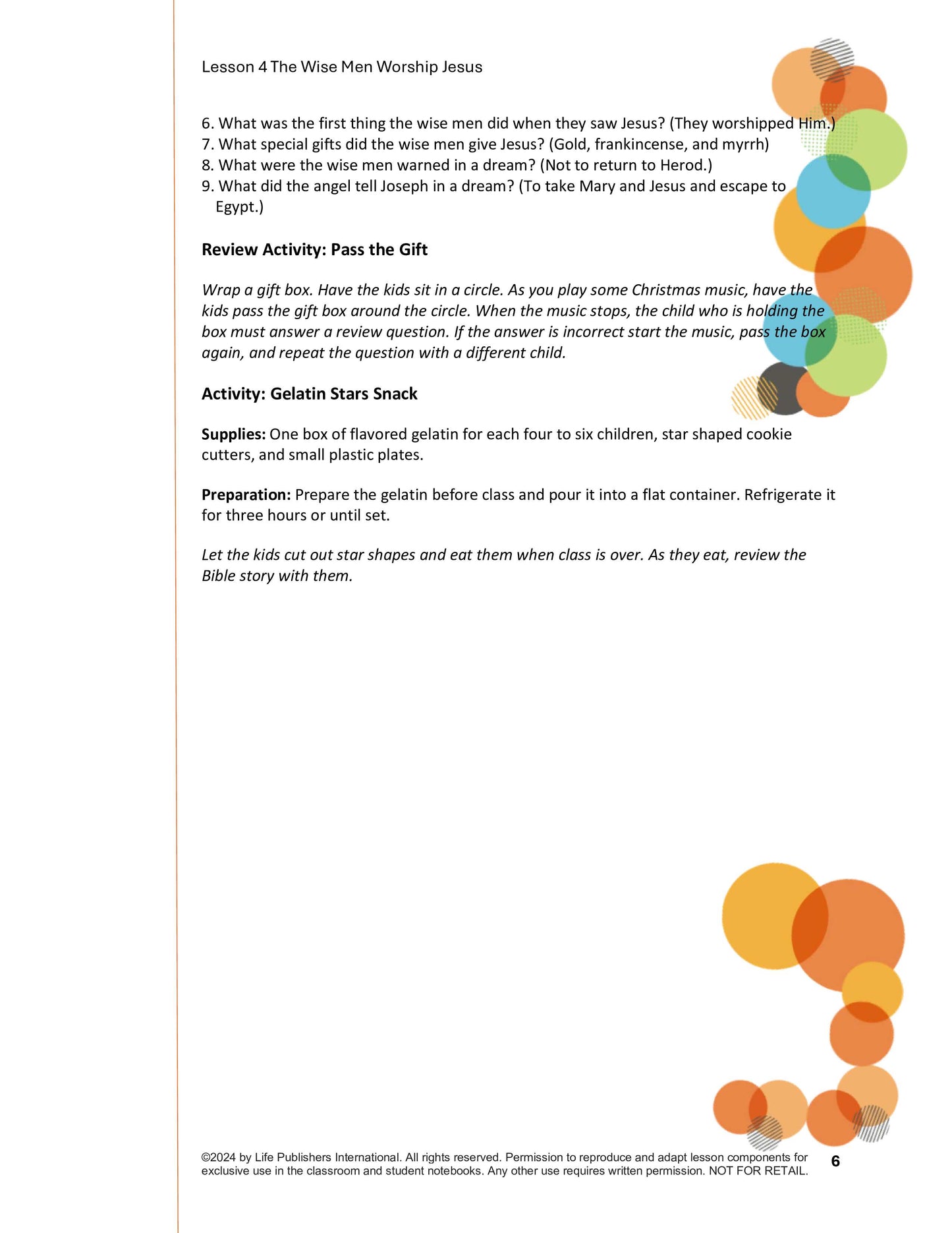 Life's Kids Lessons - Jesus is the Son of God