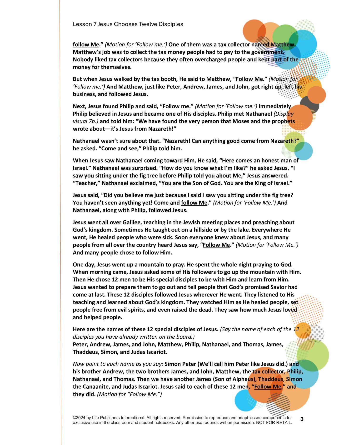 Life's Kids Lessons - Jesus is the Son of God