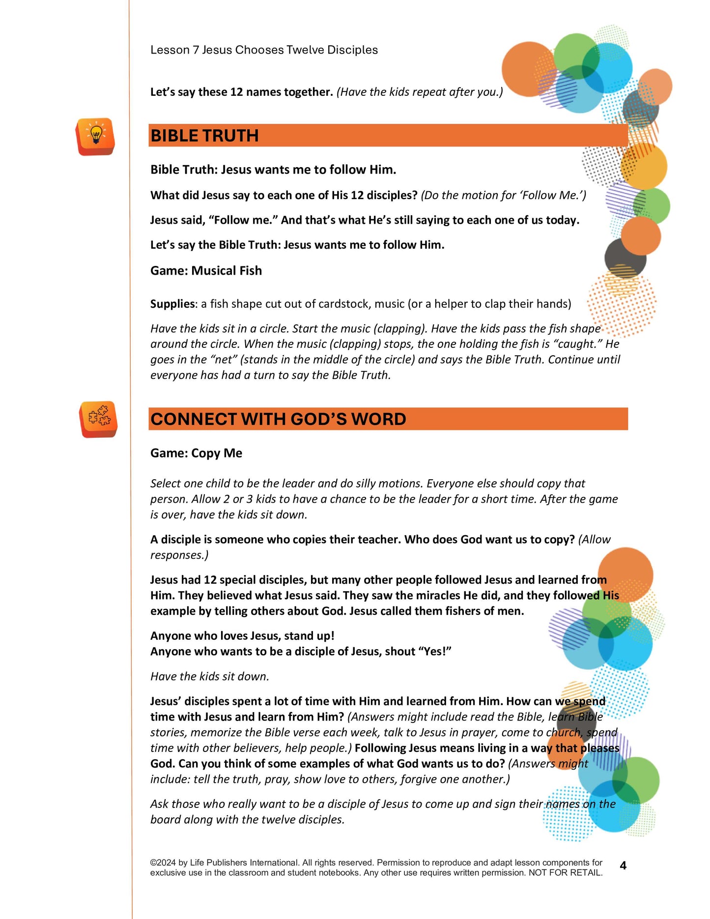 Life's Kids Lessons - Jesus is the Son of God