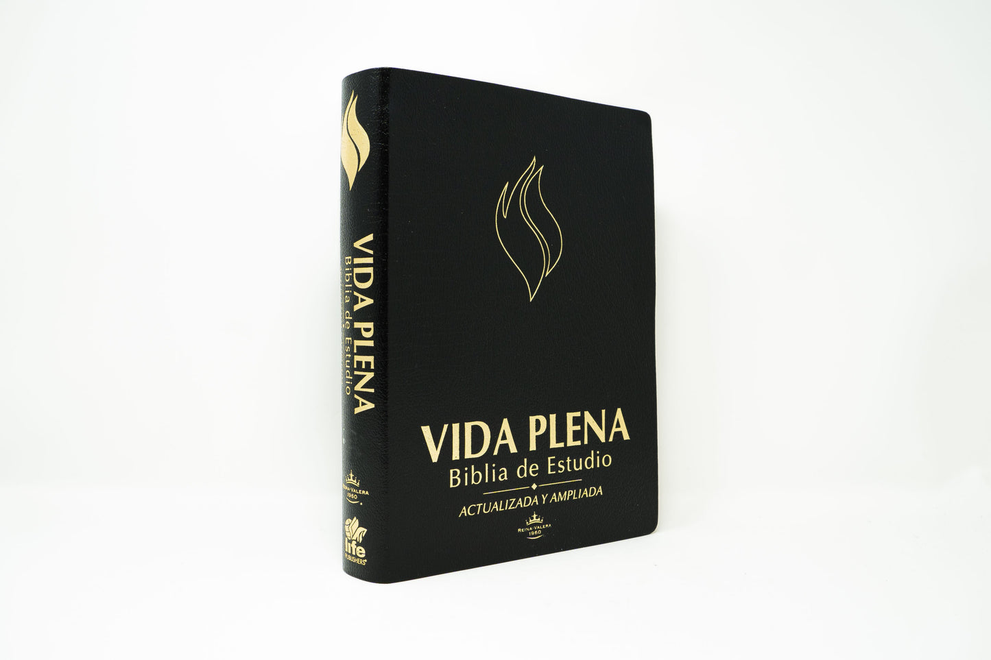 Spanish RVR 1960 (Biblia de estudio de la vida plena) - Black Bonded Leather