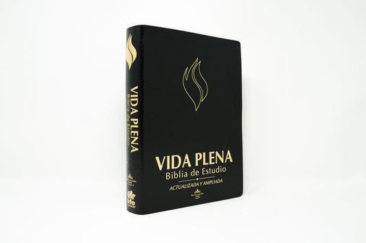 Spanish RVR 1960 (Biblia de estudio de la vida plena) - Black Bonded Leather