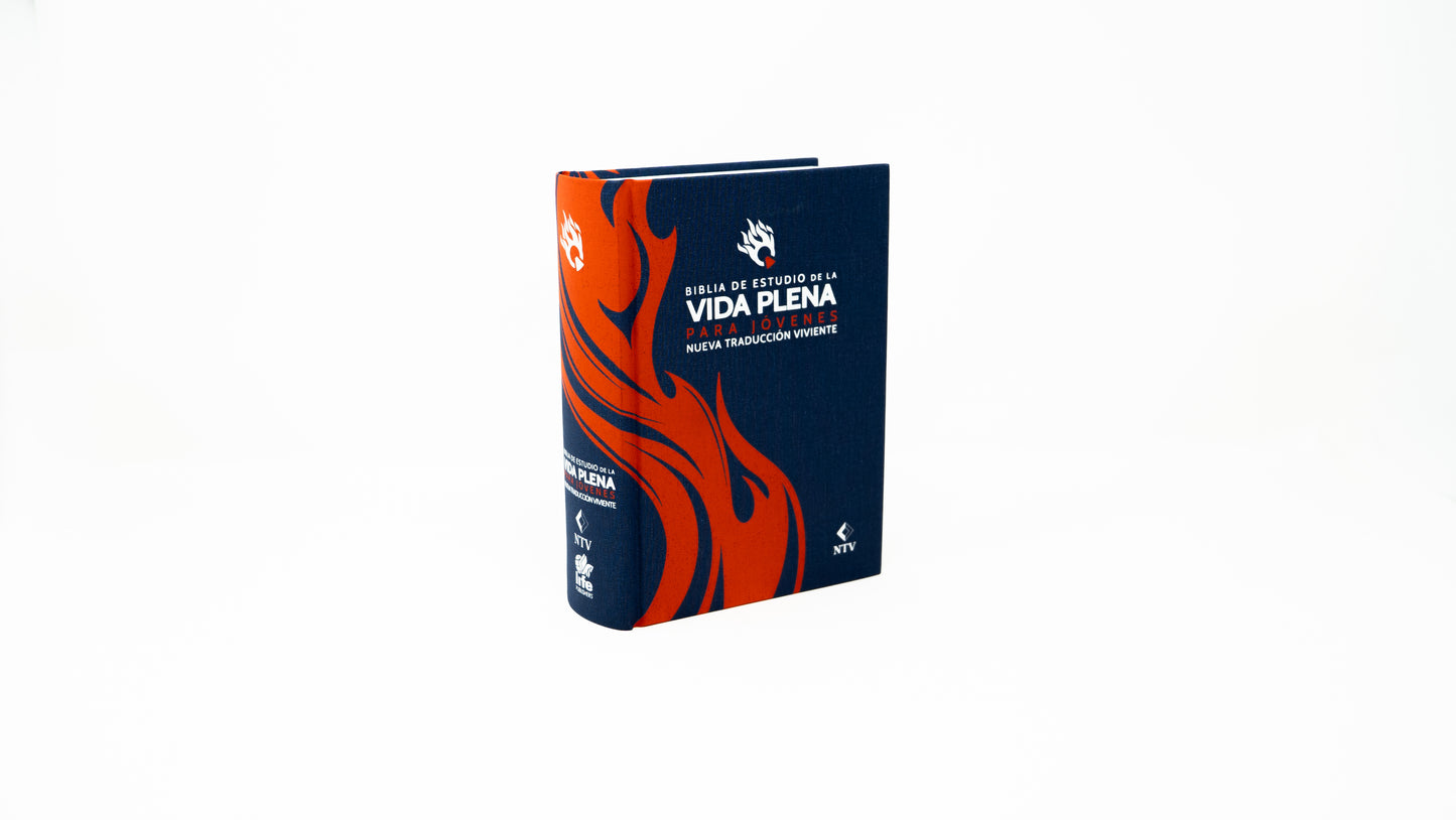 Spanish NTV Student (Biblia de estudio de la vida plena para jovenes, tapa dura azul) - Blue Hardcover