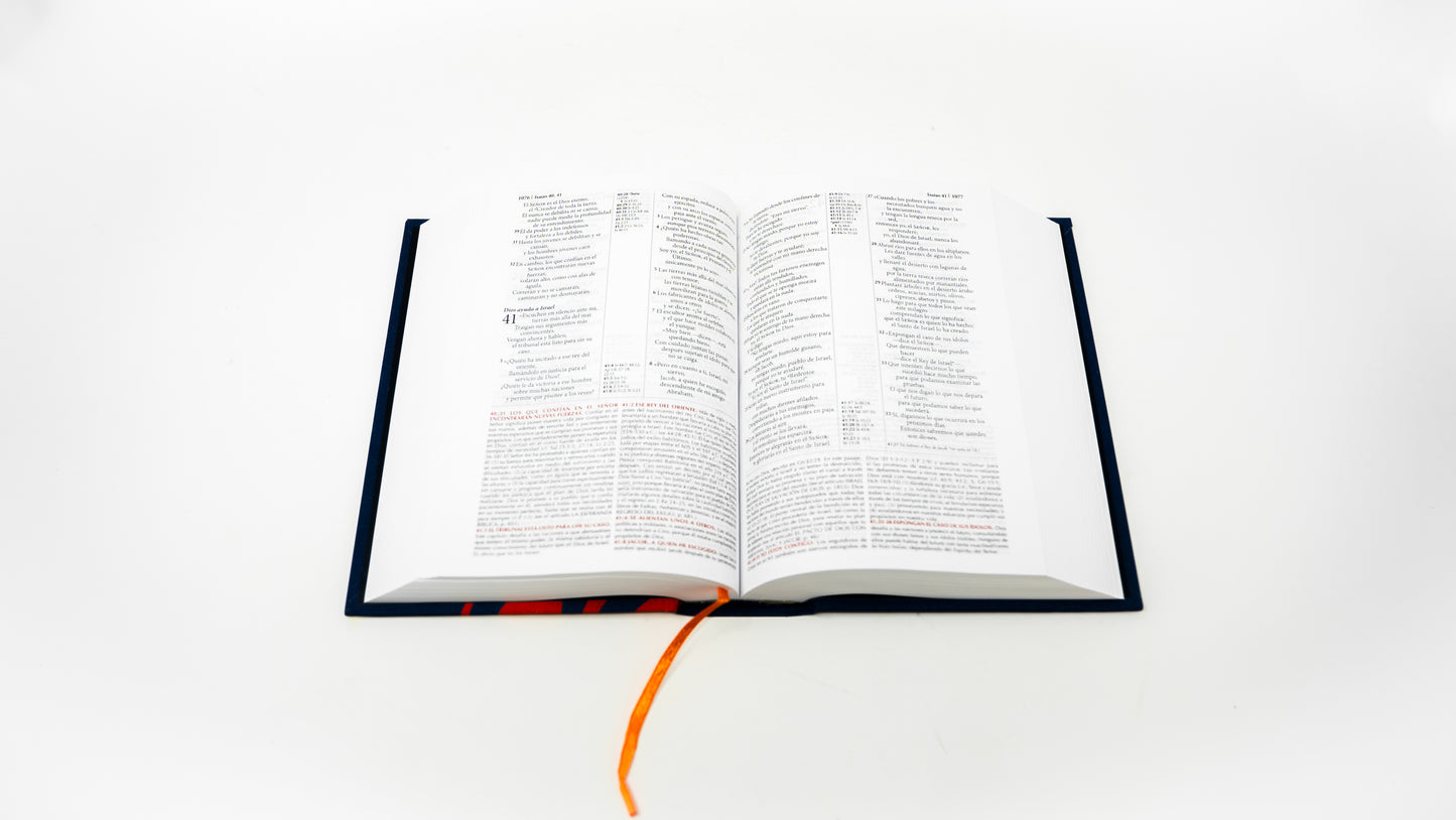 Spanish NTV Student (Biblia de estudio de la vida plena para jovenes, tapa dura azul) - Blue Hardcover