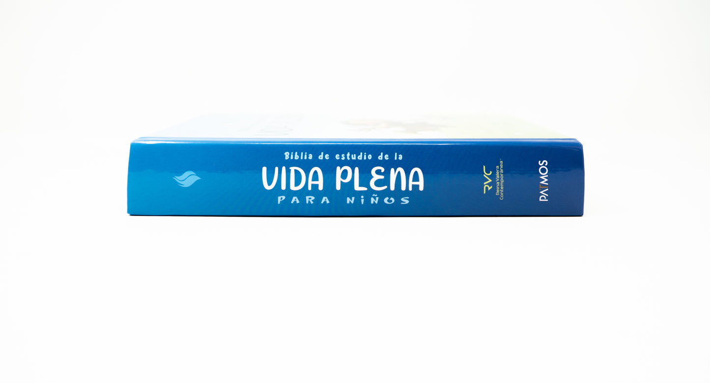 Spanish RVC FireBible for Kids (Biblia de poder para niños) - Blue