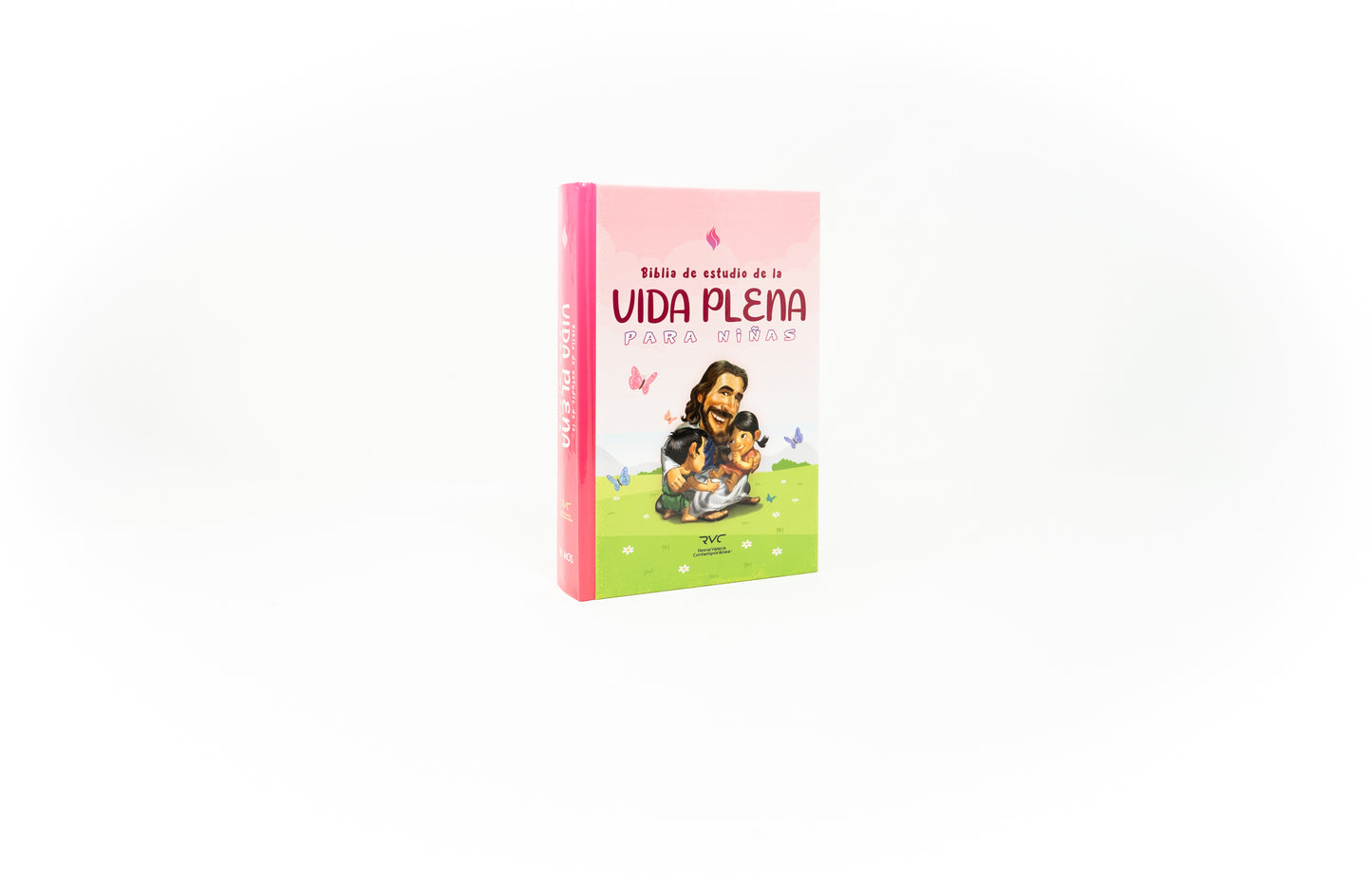 Spanish RVC FireBible for Kids (Biblia de poder para niños) - Pink