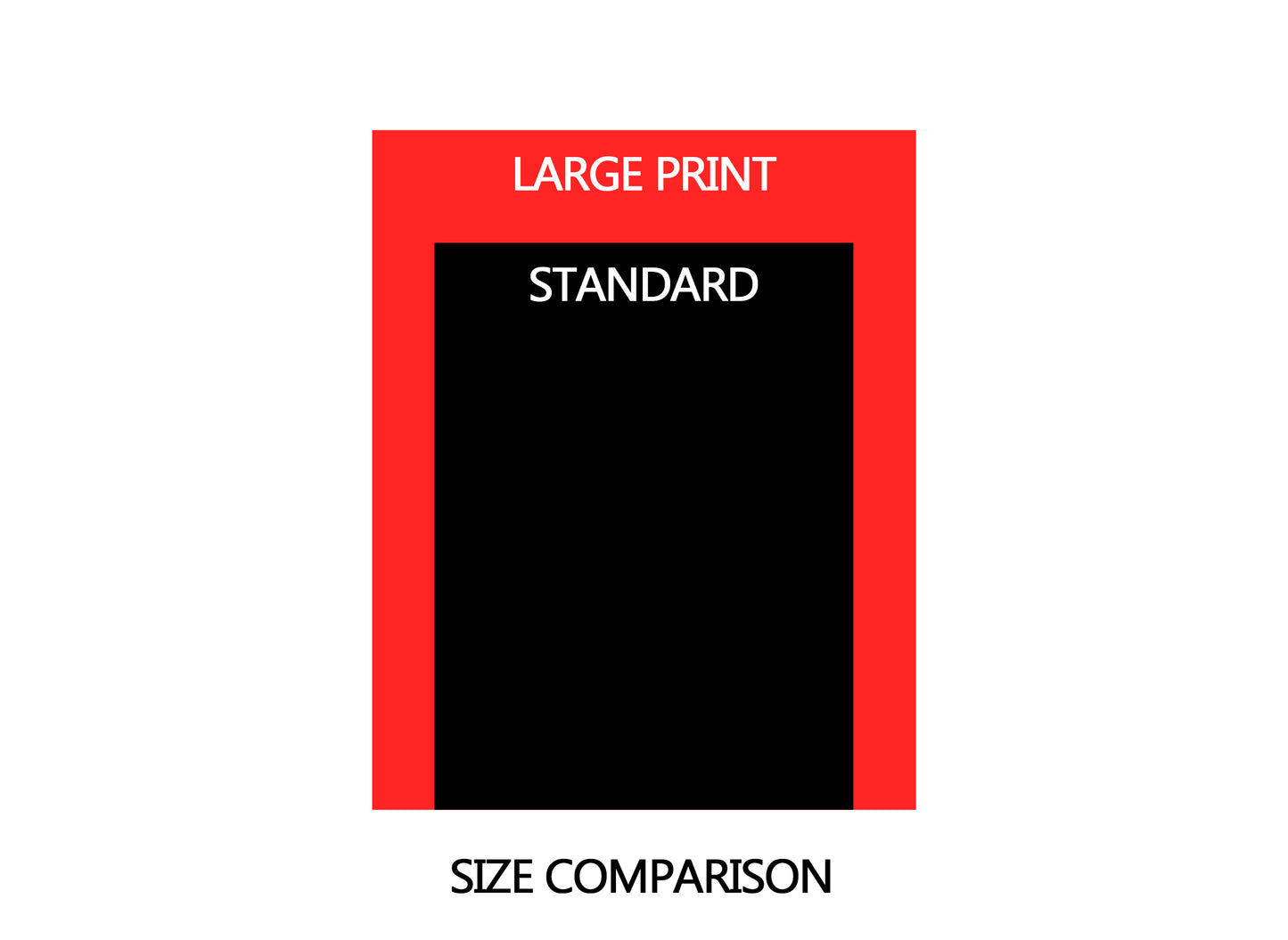 ESV - Large Print Black
