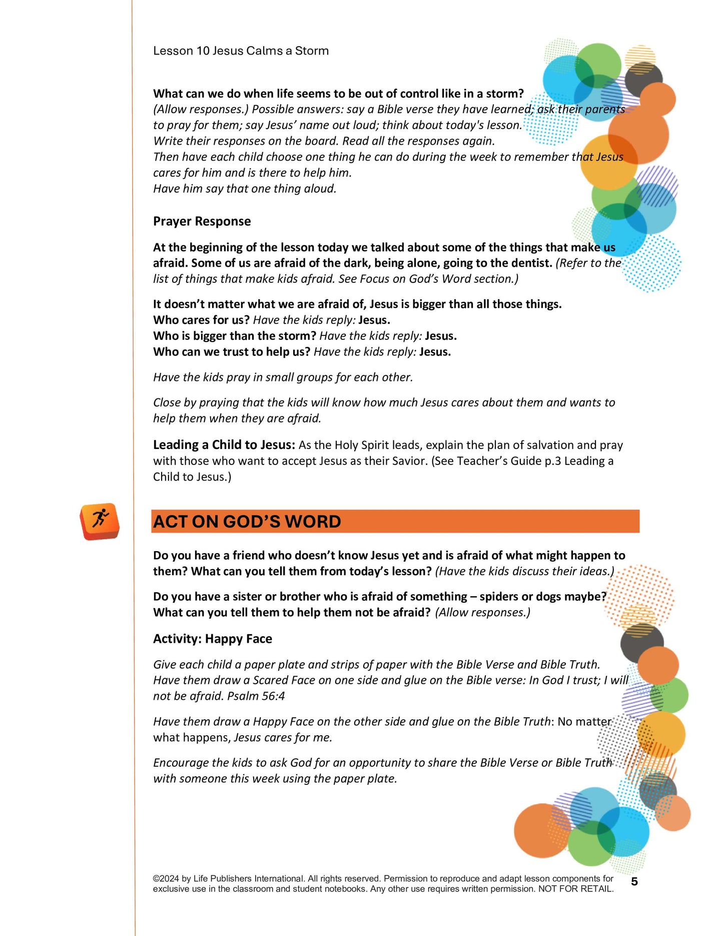 Life's Kids Lessons - Jesus is the Son of God