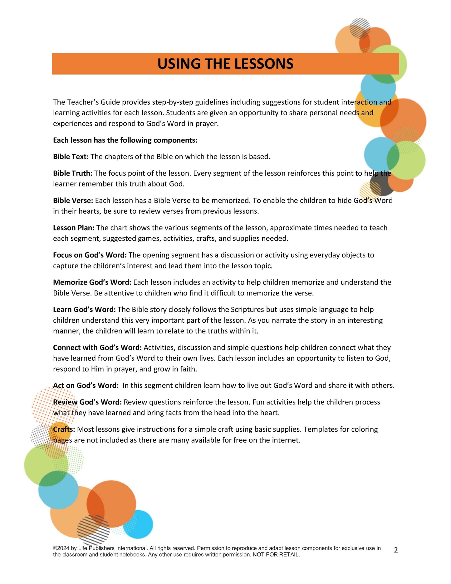 Life's Kids Lessons - Jesus is the Son of God