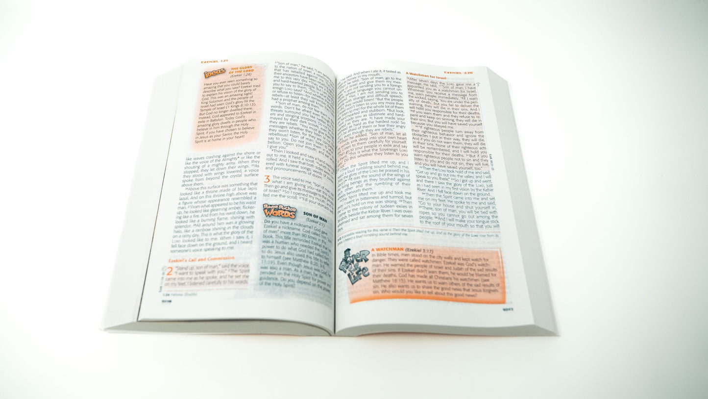 NLT FireBible for Kids - Softcover (Slightly Imperfect Edition)