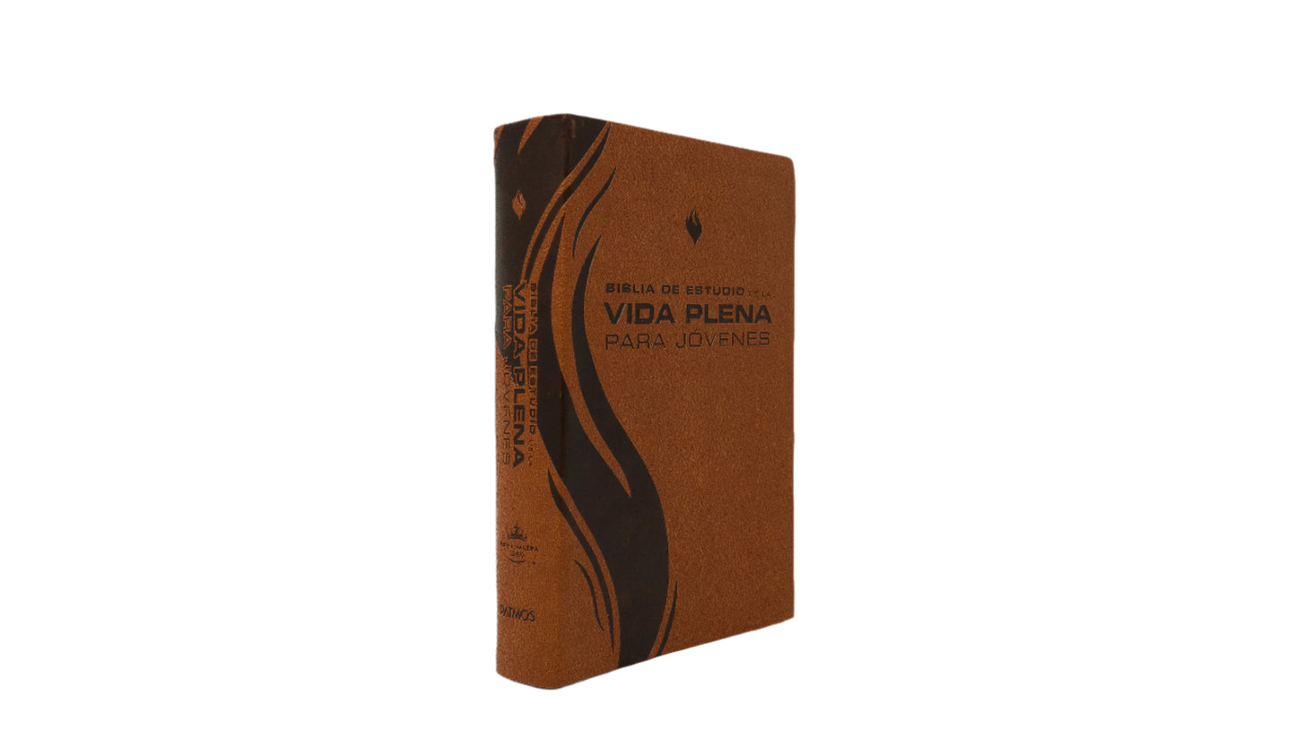 Spanish RVR 1960 Student (Biblia de estudio de la vida plena para jóvenes, marrón) - Brown