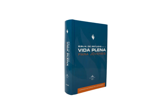 Spanish RVR 1960 Student (Biblia de estudio de la vida plena para jóvenes, tapa dura azul) - Hardcover Blue