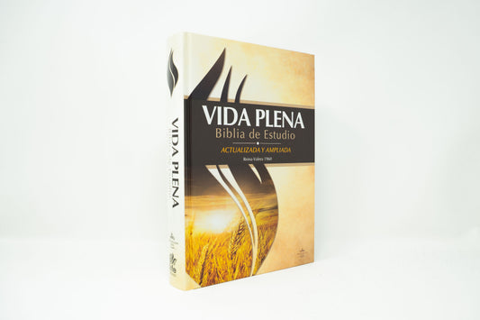Spanish RVR 1960 (Biblia de estudio de la vida plena) - Hardcover w/Thumb Index