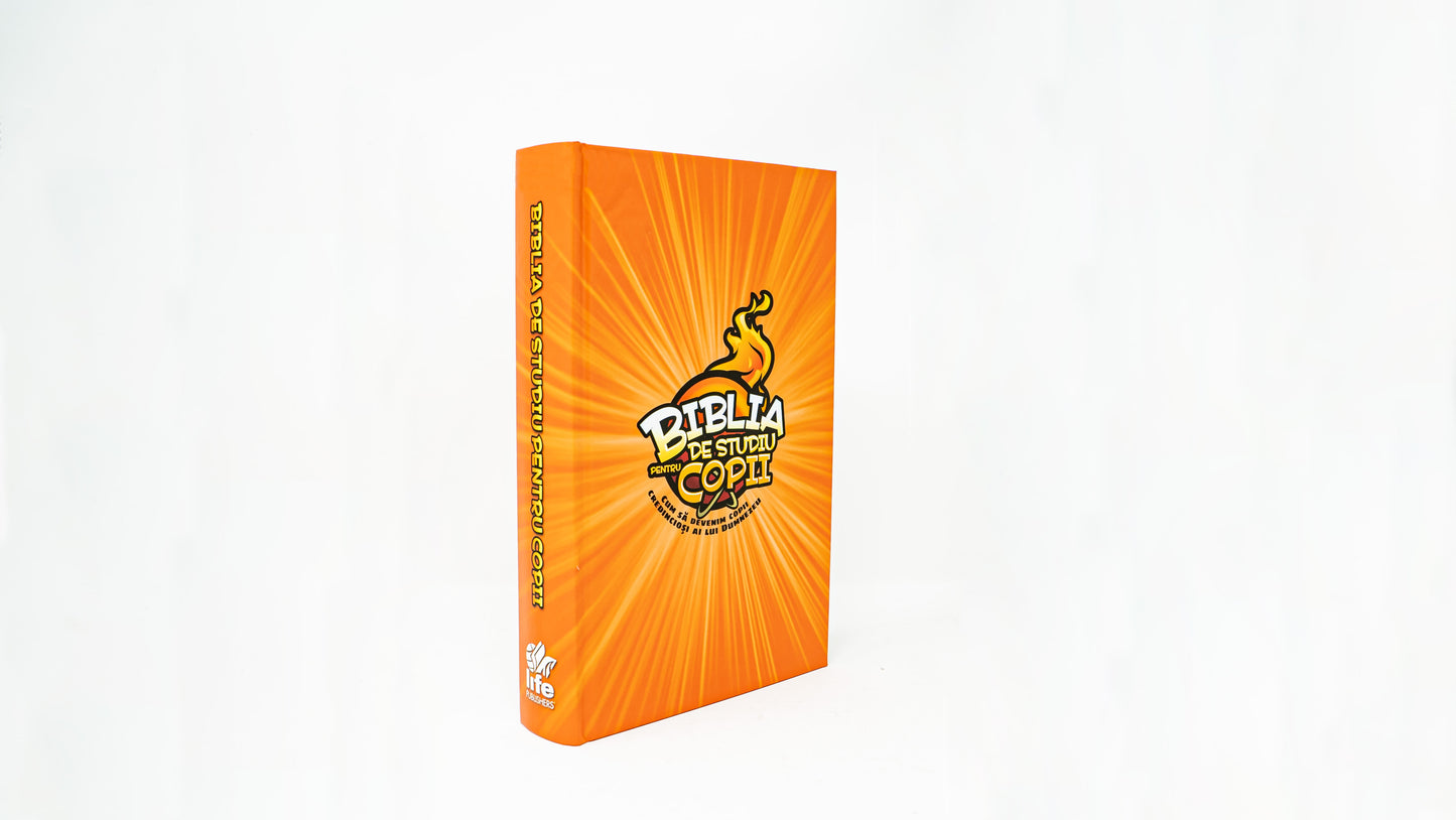 Romanian FireBible for Kids Hardcover