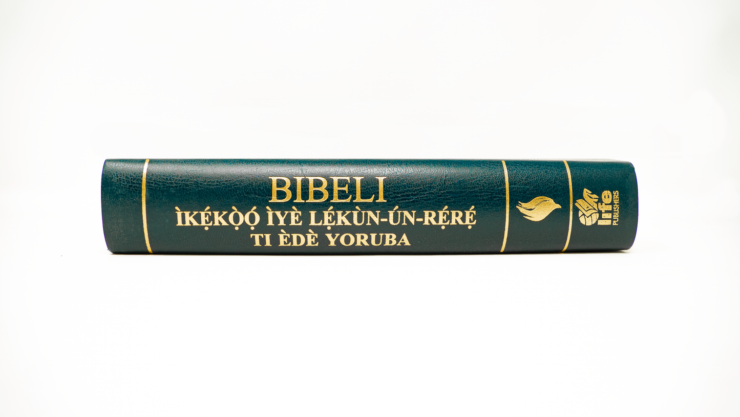 Yoruba Navy Bonded Leather