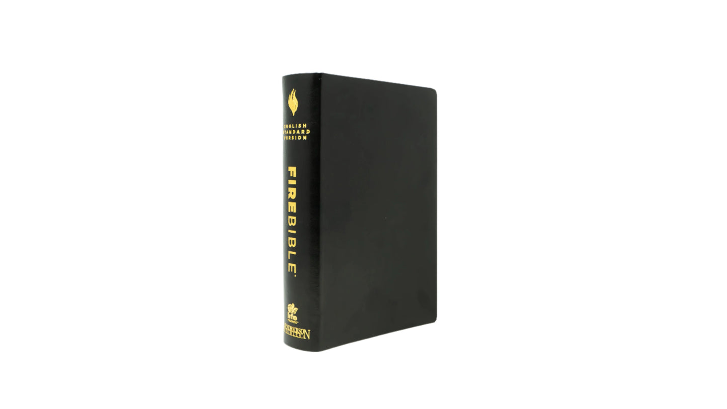 ESV - Black Leather
